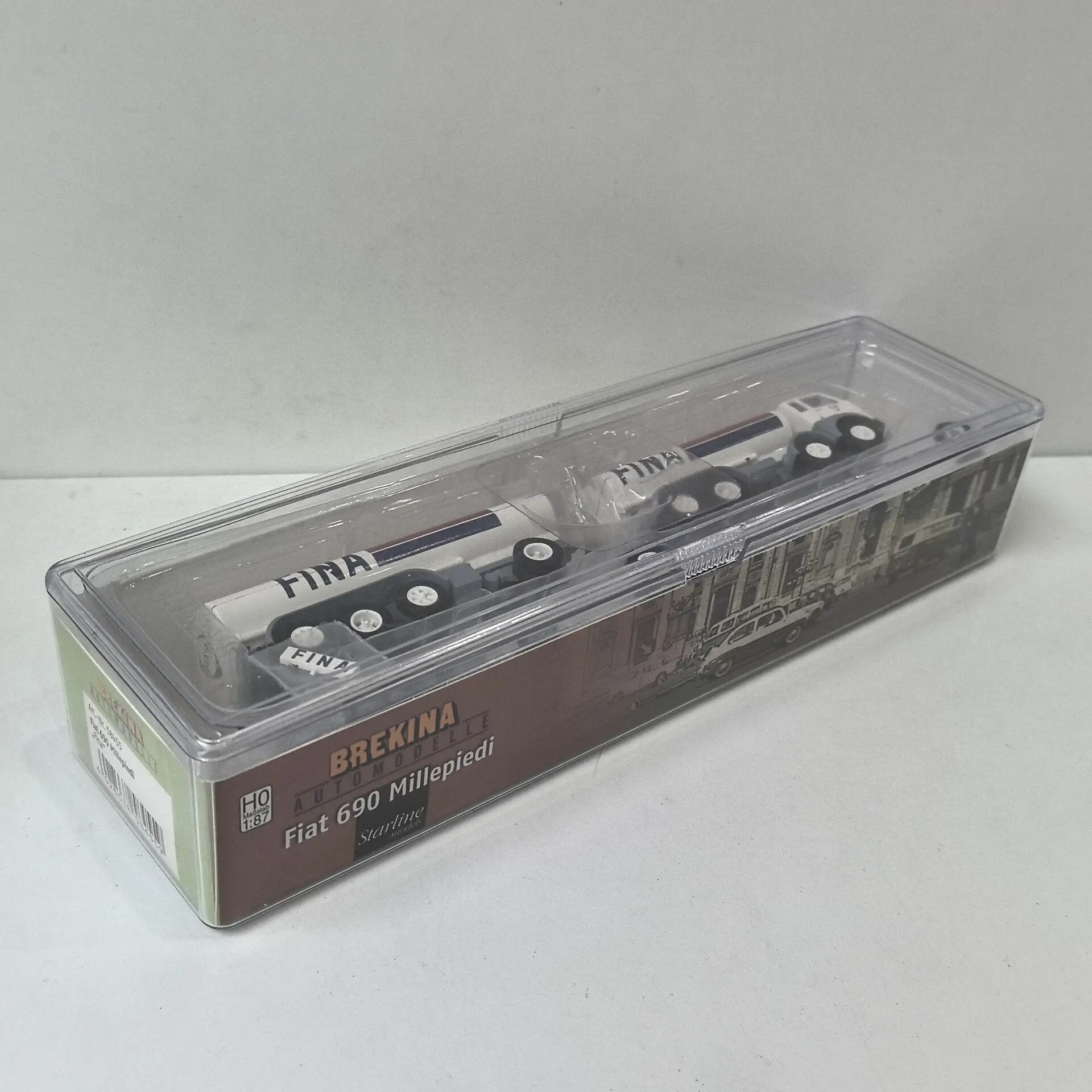 BREKINA 1/87 Scale HO FIAT 690 Millepiedi Transport Vehicle F7 Plastics Car Model
BREKINA 1/87 Scale HO FIAT 690 Millepiedi Transport Vehicle F7 Plastics Car Model