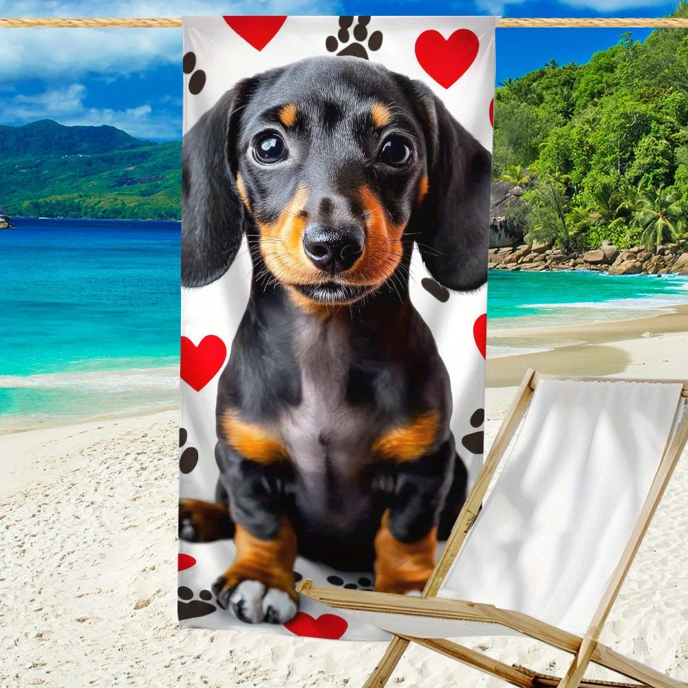 Dachshund Print Microfiber Beach Towel,Soft Perfect for Beach, Pool, Yoga, Travel, Camping & Outdoor Activities, Holiday Gift
Dachshund Print Microfiber Beach Towel,Soft Perfect for Beach, Pool, Yoga, Travel, Camping & Outdoor Activities, Holiday Gift