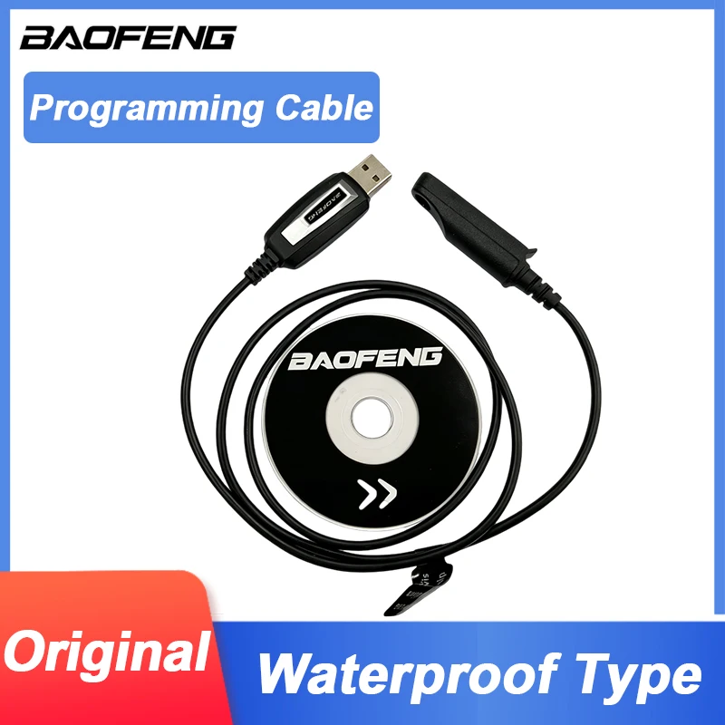 Baofeng USB Programming Cable with Driver CD For UV 9R Plus UV-9R Pro BF-A58 BF-9700 UV9R Walkie Talkie 2 Way Radio Accessories
Baofeng USB Programming Cable with Driver CD For UV 9R Plus UV-9R Pro BF-A58 BF-9700 UV9R Walkie Talkie 2 Way Radio Accessories