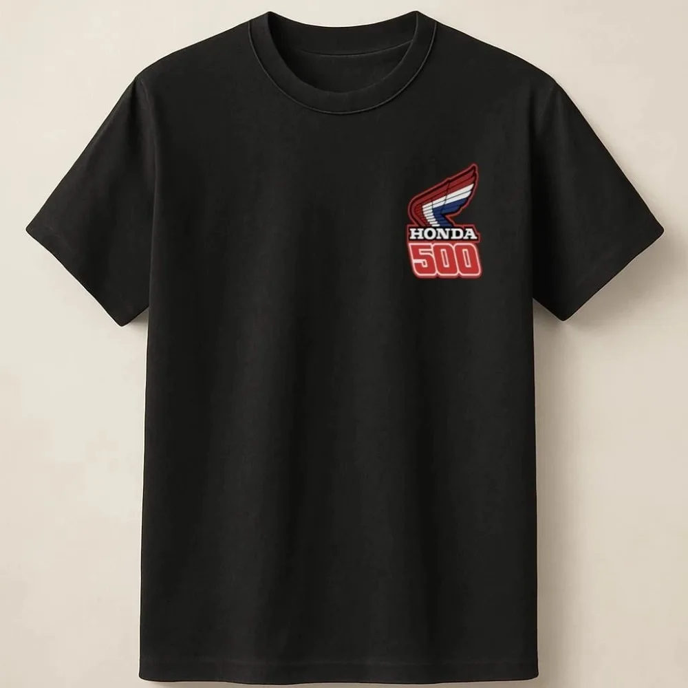 Honda Men's and Women's T-shirt Honda Iconic 500 Engine Summer Motorcycle Tee Racing Short-sleeved Spring Cycling Off-road Top
Honda Men's and Women's T-shirt Honda Iconic 500 Engine Summer Motorcycle Tee Racing Short-sleeved Spring Cycling Off-road Top