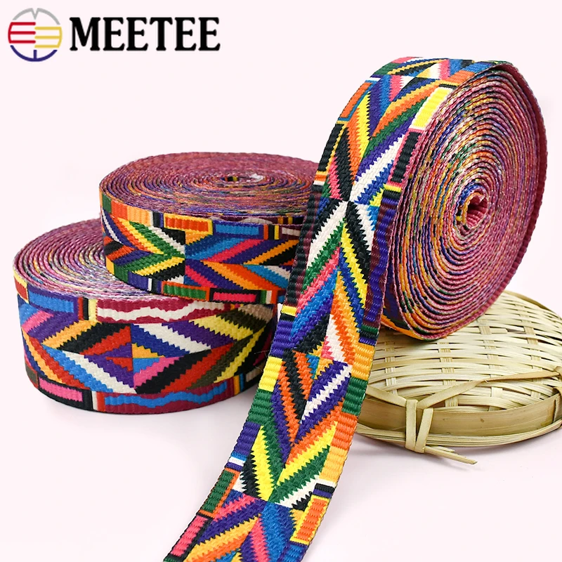 2/5M Meetee 32-50mm Ethnic Jacquard Webbing Tape Backpack Ribbon Band Garment Belt Strap Decor Bias Binding Sewing Accessories
2/5M Meetee 32-50mm Ethnic Jacquard Webbing Tape Backpack Ribbon Band Garment Belt Strap Decor Bias Binding Sewing Accessories