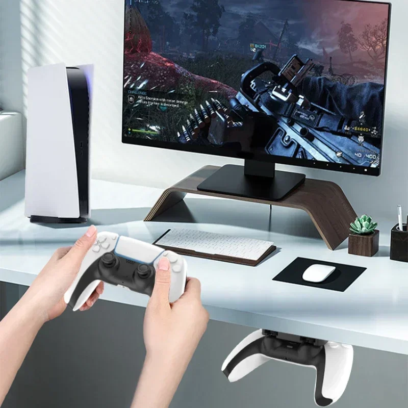 Controller Hanger Bracket for PS5/PS4 Under Table Hanging Storage Holder Rack Sticker Joystick Gamepad Accessories
Controller Hanger Bracket for PS5/PS4 Under Table Hanging Storage Holder Rack Sticker Joystick Gamepad Accessories