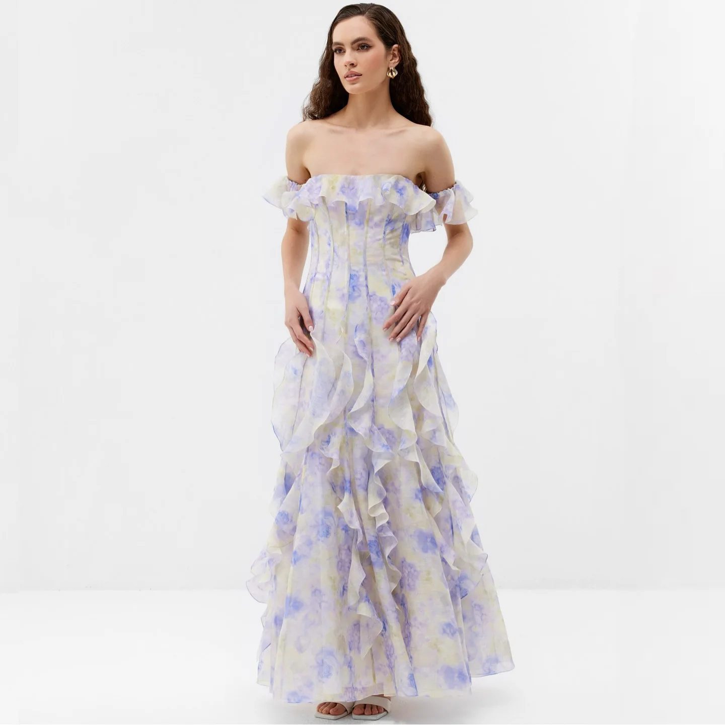 Beach Vacation Strapless Chiffon Dress Long Evening Gown City Walk Other Style Other Fabric Other Material 100% New Spring Se...
Beach Vacation Strapless Chiffon Dress Long Evening Gown City Walk Other Style Other Fabric Other Material 100% New Spring Se...