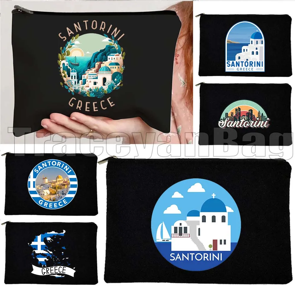 Athens Greece Santorini Oia Island Love Heart Landscape Travel Art Cute Gift Canvas Cosmetic Makeup Toilet Bag Pencil Case Pouch
Athens Greece Santorini Oia Island Love Heart Landscape Travel Art Cute Gift Canvas Cosmetic Makeup Toilet Bag Pencil Case Pouch