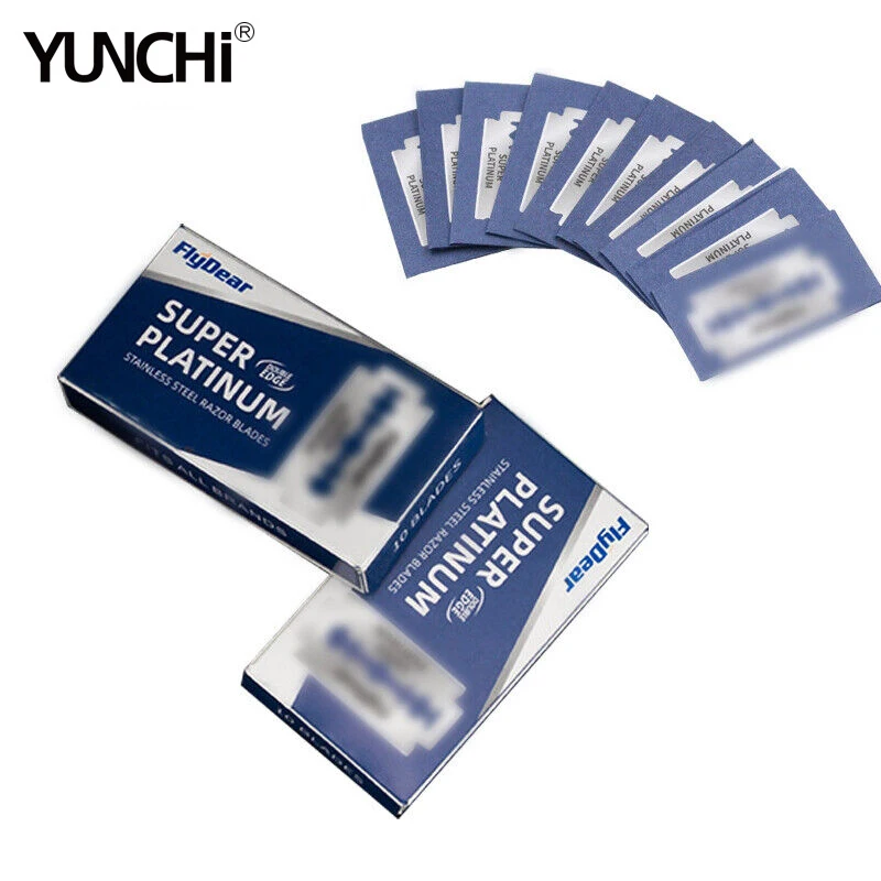 Универсальные двухсторонние лезвия для бритвы из нержавеющей стали YUNCHI, ручные аксессуары для бритвы
Универсальные двухсторонние лезвия для бритвы из нержавеющей стали YUNCHI, ручные аксессуары для бритвы