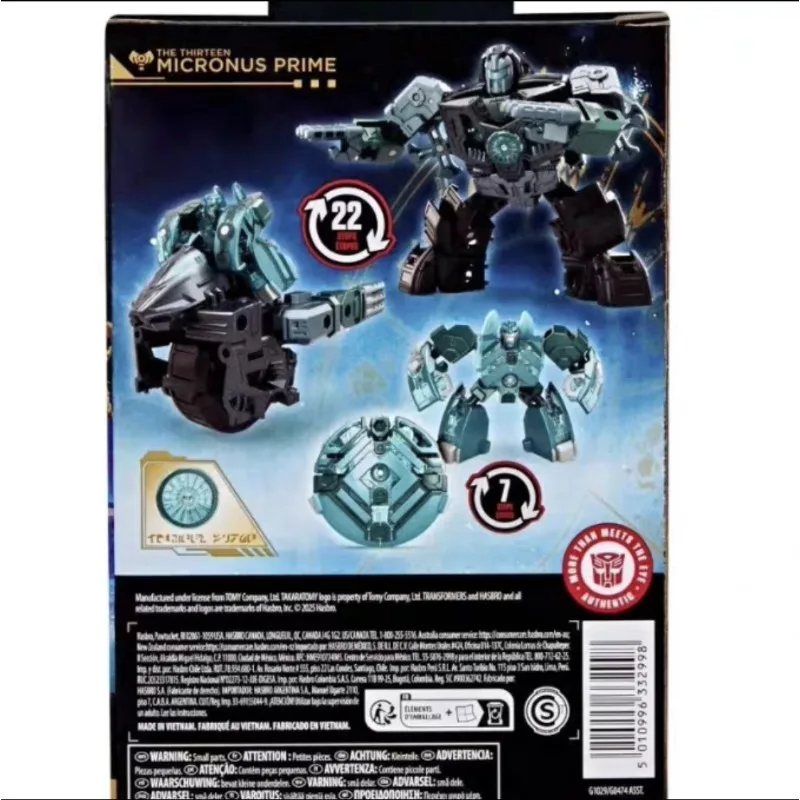 New Original Hasbro Transformers Toys Age of The Primes The Thirteen Micronus Prime Action Figure Toys Collection Gifts
New Original Hasbro Transformers Toys Age of The Primes The Thirteen Micronus Prime Action Figure Toys Collection Gifts