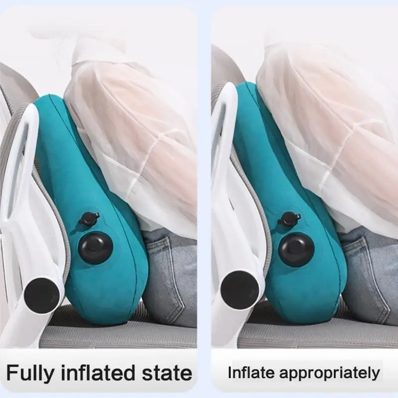 QX2E Compactly Press to Inflate Back Support Pillow Inflatable Lumbar Pillow for Long Journeys and Office Comfort
QX2E Compactly Press to Inflate Back Support Pillow Inflatable Lumbar Pillow for Long Journeys and Office Comfort