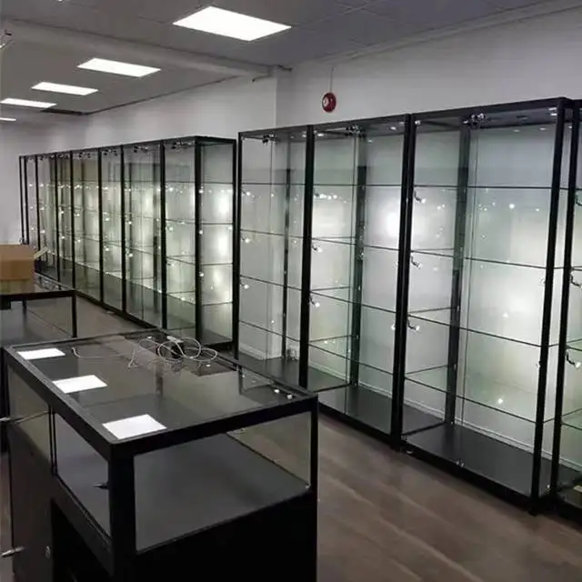 High quality hot sale extra visual frame wall display showcase with led light and locking glass display for retail display
High quality hot sale extra visual frame wall display showcase with led light and locking glass display for retail display