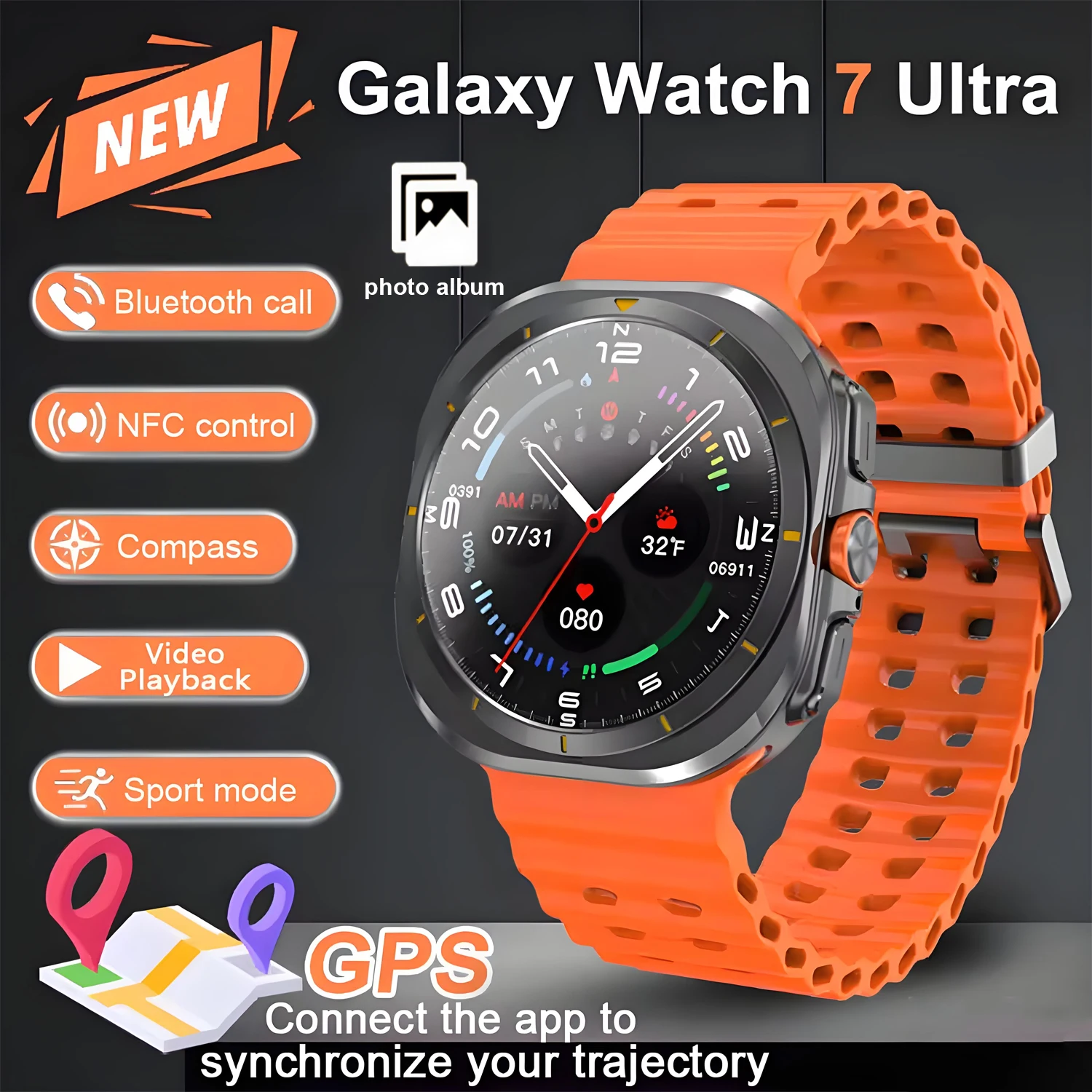 DT Watch 7 Ultra 32 ГБ Компас памяти Локальная музыка Bluetooth Вызов GPS Компас 3D Меню Bluetooth Смарт-часы для мужчин Женщин 2025 НОВЫЙ
DT Watch 7 Ultra 32 ГБ Компас памяти Локальная музыка Bluetooth Вызов GPS Компас 3D Меню Bluetooth Смарт-часы для мужчин Женщин 2025 НОВЫЙ
