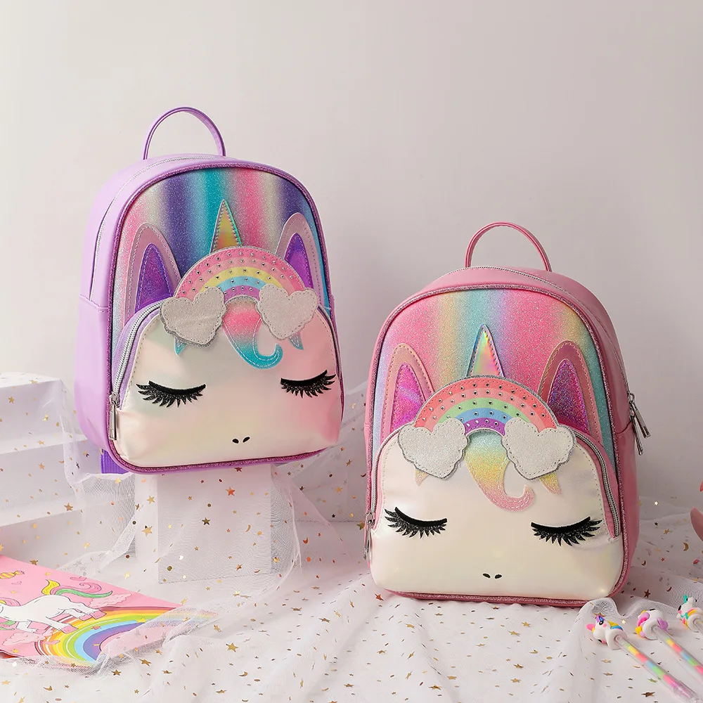 Cartoon Backpacks Colorful High-look Large-capacity Storage Backpacks Cute Unicorn Student Schoolbags for Girls
Cartoon Backpacks Colorful High-look Large-capacity Storage Backpacks Cute Unicorn Student Schoolbags for Girls