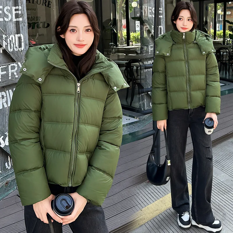 2026New Hooded Parkas Women Winter Cotton-padded Jackets Overcoat Fashion Thicken Warm Casual Parkas Streetwear Down Cotton Coat
2026New Hooded Parkas Women Winter Cotton-padded Jackets Overcoat Fashion Thicken Warm Casual Parkas Streetwear Down Cotton Coat