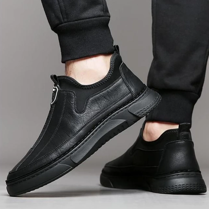 Коричневые мягкие мужские повседневные туфли без шнуровки Legitimate Common Fashion 2025 Trend Удобные мужские кожаные туфли в стиле ретро по низкой цене на распродажу
Коричневые мягкие мужские повседневные туфли без шнуровки Legitimate Common Fashion 2025 Trend Удобные мужские кожаные туфли в стиле ретро по низкой цене на распродажу