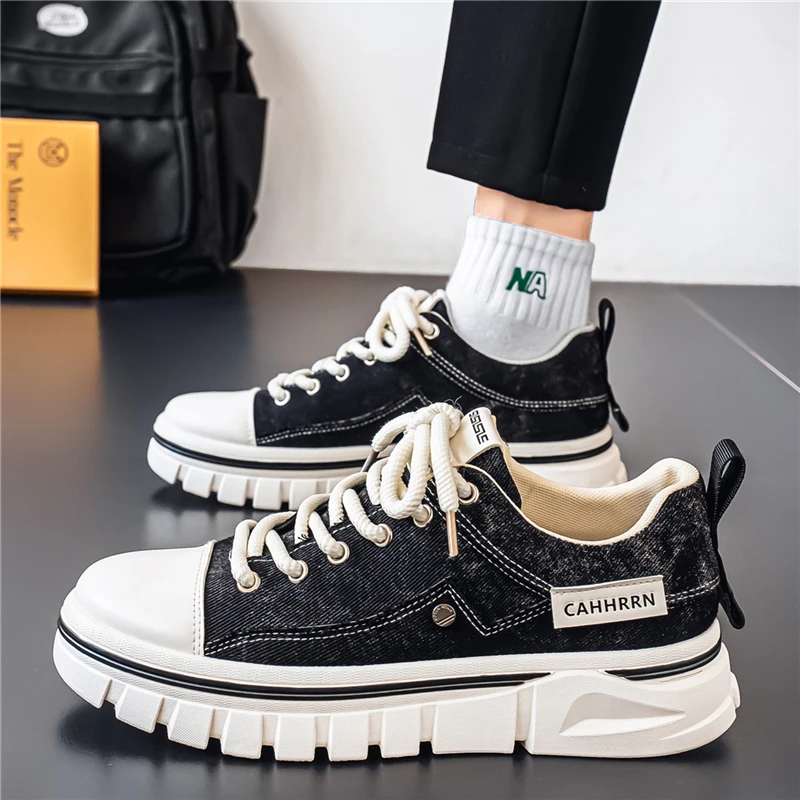 Men's Canvas Shoes 2026 New Summer Breathable Thick Bottom Heightening Board Shoes Adolescent Student Versatile Sports Casual...
Men's Canvas Shoes 2026 New Summer Breathable Thick Bottom Heightening Board Shoes Adolescent Student Versatile Sports Casual...