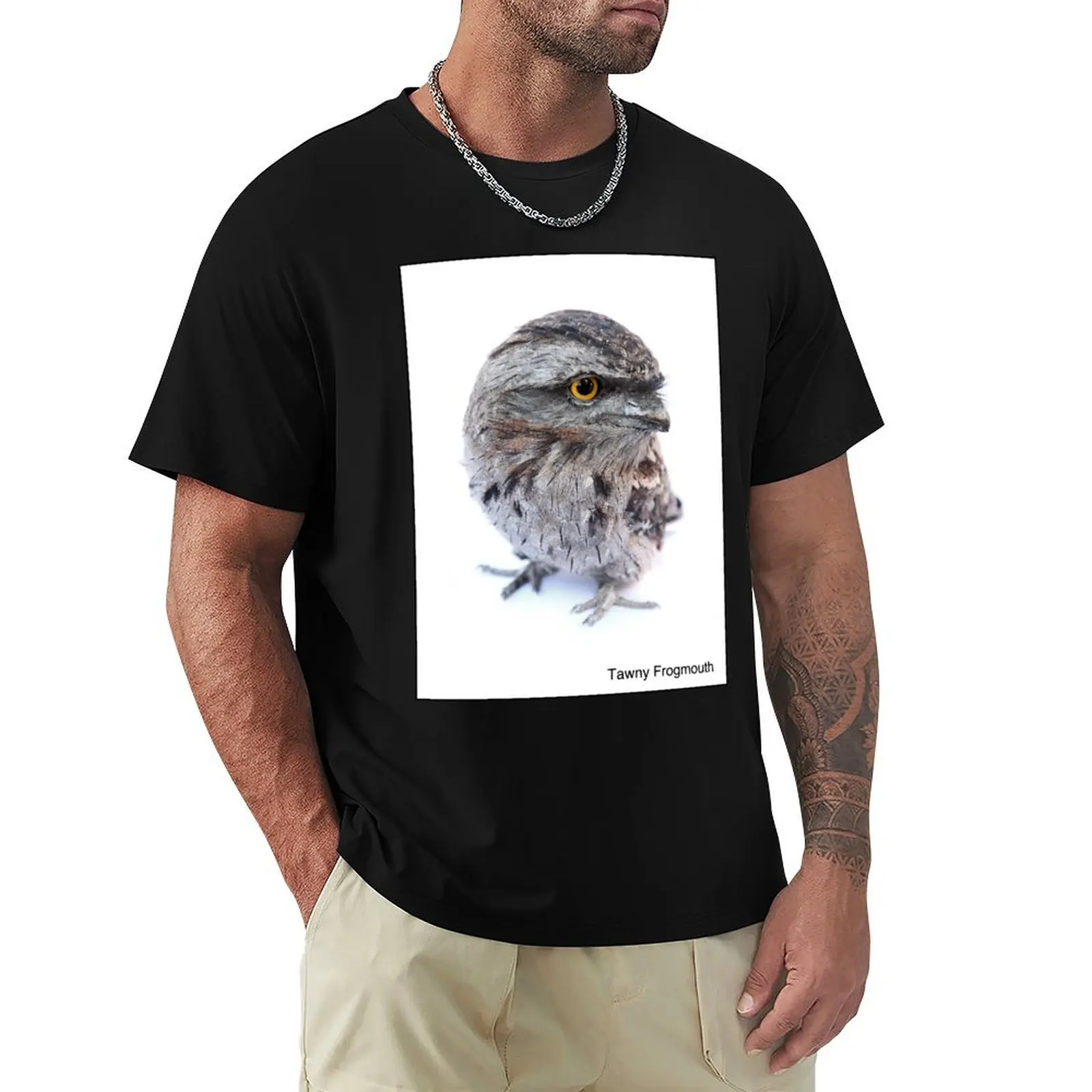 Tawny Frogmouth T-Shirt luxury t-shirt tshirts personalised kawaii clothes anime t shirts men clothings
Tawny Frogmouth T-Shirt luxury t-shirt tshirts personalised kawaii clothes anime t shirts men clothings