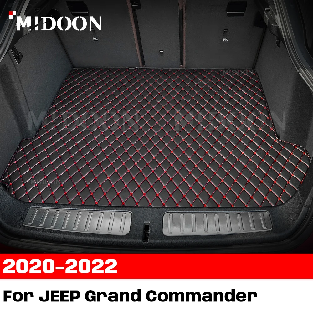 Для JEEP Grand Commander 2020-2022 индивидуальный коврик для багажника автомобиля, антигрязная накладка, защитный коврик, грузовой вкладыш, авто аксессуары для интерьера
Для JEEP Grand Commander 2020-2022 индивидуальный коврик для багажника автомобиля, антигрязная накладка, защитный коврик, грузовой вкладыш, авто аксессуары для интерьера