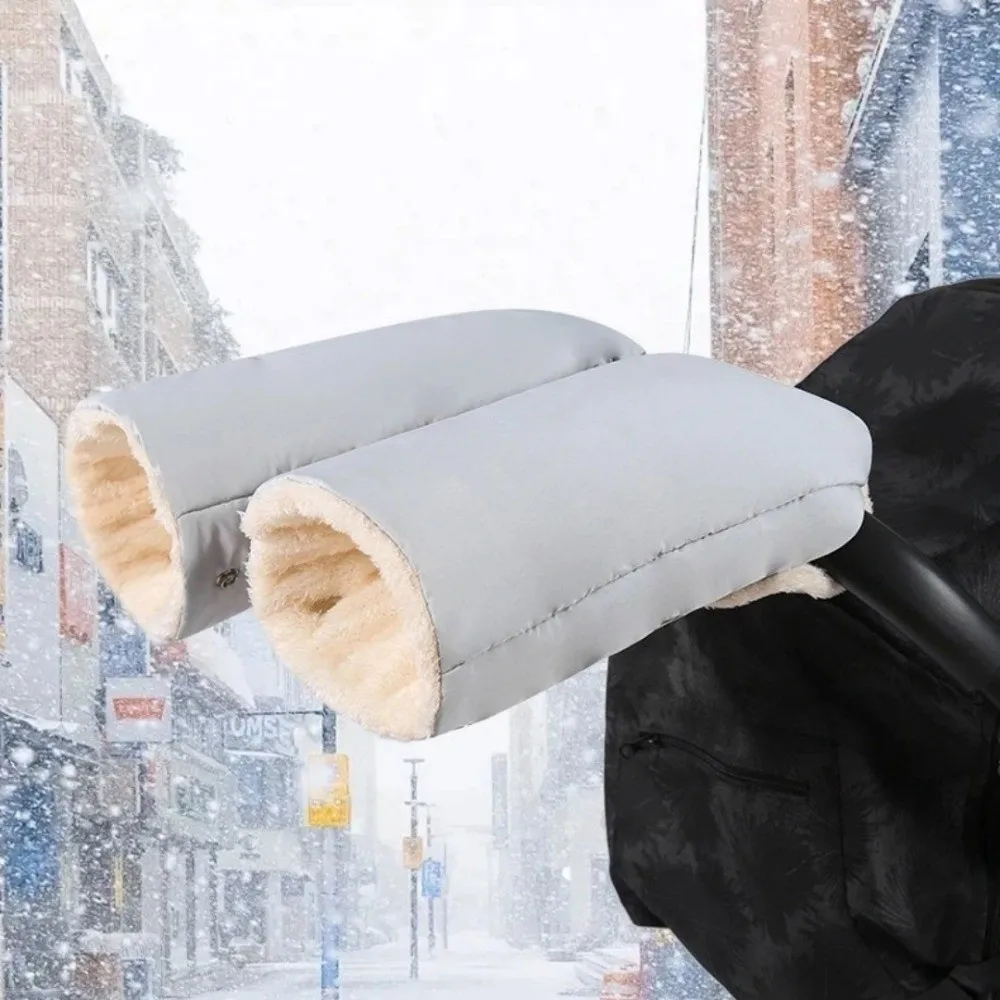 Outoor Waterproof Stroller Gloves Winter Handlebar Gloves Windproof Fleece Lining Antifreeze Mittens Stroller Accessories
Outoor Waterproof Stroller Gloves Winter Handlebar Gloves Windproof Fleece Lining Antifreeze Mittens Stroller Accessories