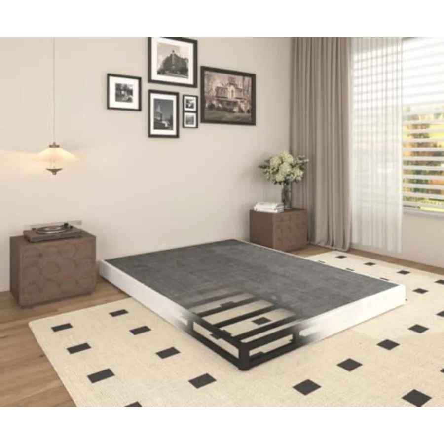 Heavy Duty Metal Box Spring Mattress Foundation, 3000lbs High Capacity Bed Base with Non-Slip Support, No Noise Structure, Easy
Heavy Duty Metal Box Spring Mattress Foundation, 3000lbs High Capacity Bed Base with Non-Slip Support, No Noise Structure, Easy