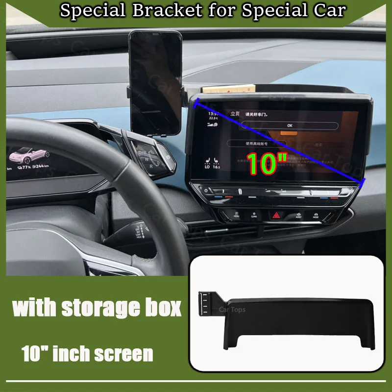 Car Mount for Volkswagen ID.3 1st 2020~2023 10" Screen Mobile Phone Holder Wireless Charging Stand Gravity Bracket Accessories
Car Mount for Volkswagen ID.3 1st 2020~2023 10" Screen Mobile Phone Holder Wireless Charging Stand Gravity Bracket Accessories