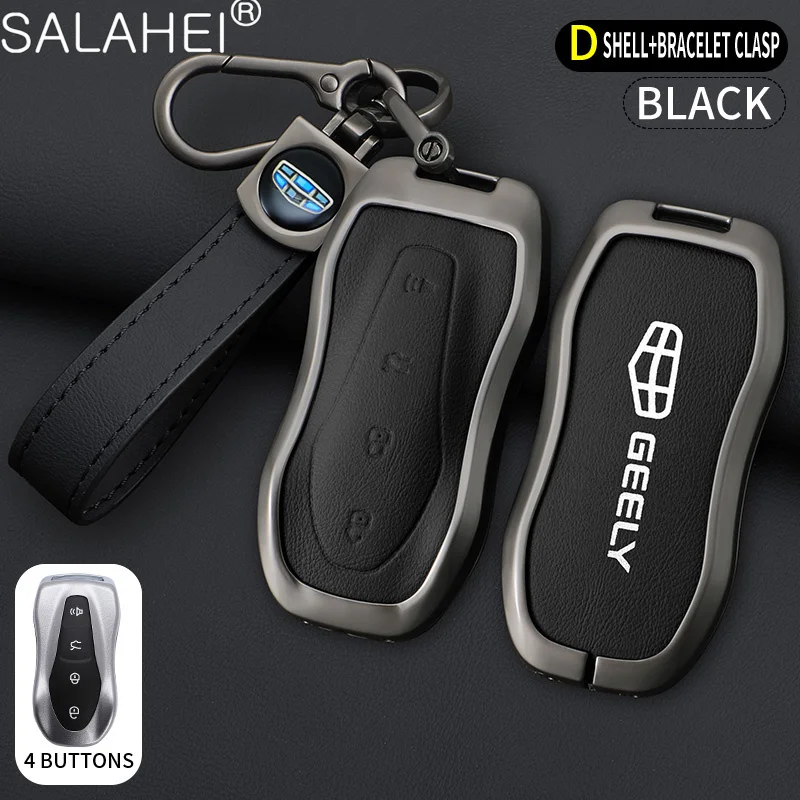 Alloy Leather Car Key Cover Case For Geely Boyue PRO Azkarra FY11 Atlas Pro New Emgrand GS X6 SUV EC7 Auto Keychain Accessories
Alloy Leather Car Key Cover Case For Geely Boyue PRO Azkarra FY11 Atlas Pro New Emgrand GS X6 SUV EC7 Auto Keychain Accessories