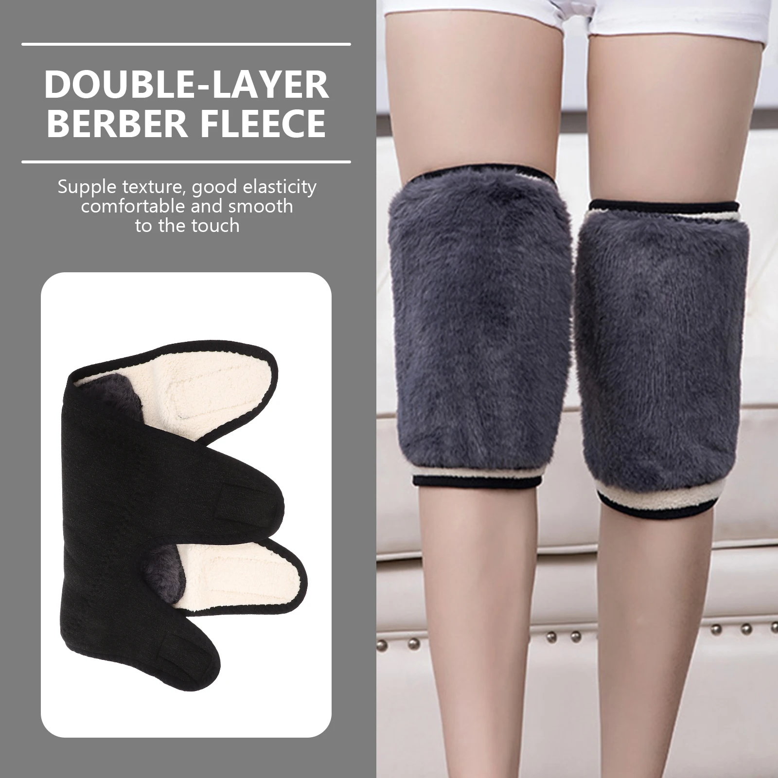 1 Pair Warmth Protector Thickened Knee Covers The Elderly Knee Pad Joint Support Durable Fabric Warm Brace For Sports Winter Leg
1 Pair Warmth Protector Thickened Knee Covers The Elderly Knee Pad Joint Support Durable Fabric Warm Brace For Sports Winter Leg