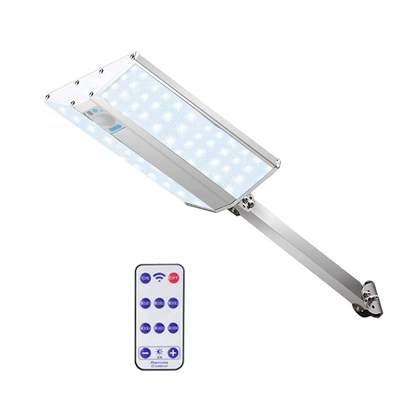 Outdoor LED Solar Light, Sensor Wireless 6 Modes, Adjustable Angle, With Pole Wall Lamp Flood Light Detector
Outdoor LED Solar Light, Sensor Wireless 6 Modes, Adjustable Angle, With Pole Wall Lamp Flood Light Detector
