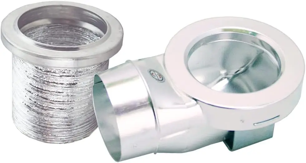 90 Magnetic Dryer Vent Coupling 
90 Magnetic Dryer Vent Coupling