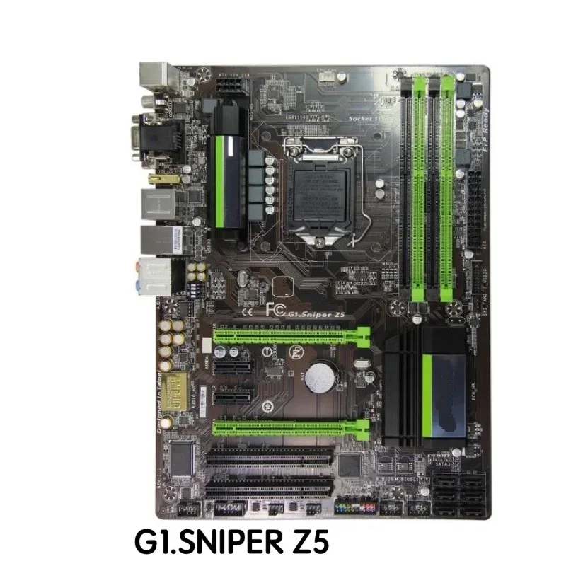 For Gigabyte G1.SNIPER Z5 Motherboard G1.Sniper Z5 LGA 1150 DDR3 Mainboard 100% Tested OK Fully Work Free Shipping
For Gigabyte G1.SNIPER Z5 Motherboard G1.Sniper Z5 LGA 1150 DDR3 Mainboard 100% Tested OK Fully Work Free Shipping