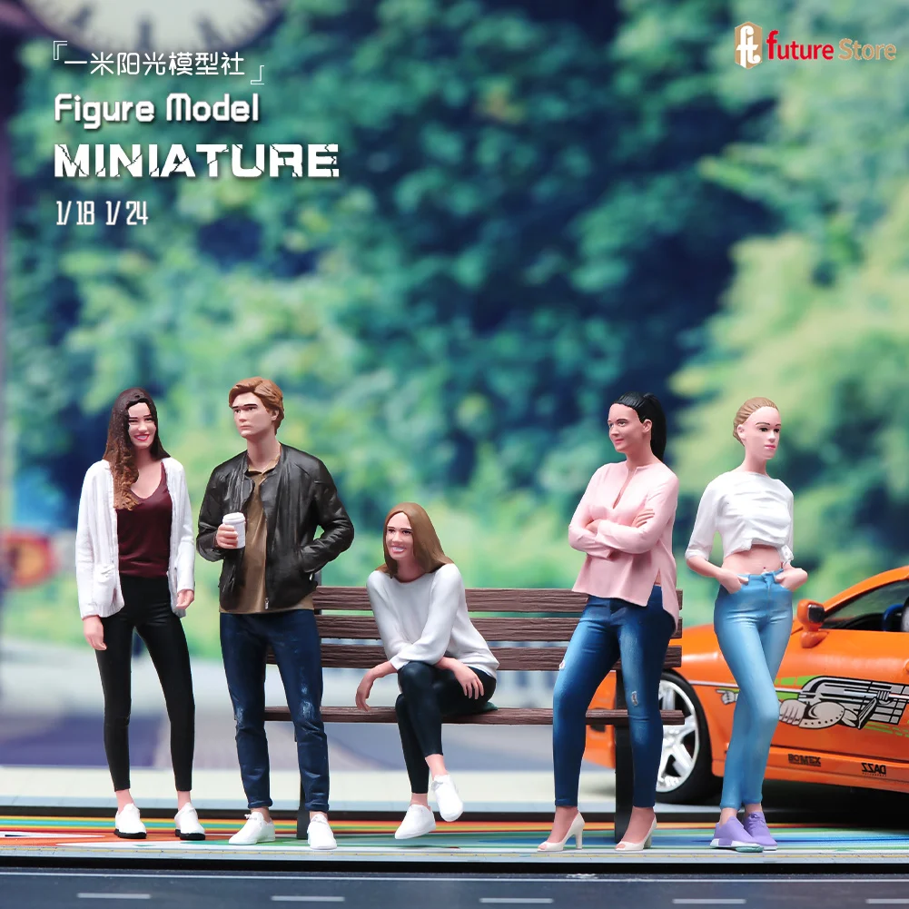 Miniature Figure 1/87 1/64 1/43 1/24 1/18 Girls Male Female Diorama Doll Creative Roadside Scene Prop 3D Resin Model Decor Craft
Miniature Figure 1/87 1/64 1/43 1/24 1/18 Girls Male Female Diorama Doll Creative Roadside Scene Prop 3D Resin Model Decor Craft