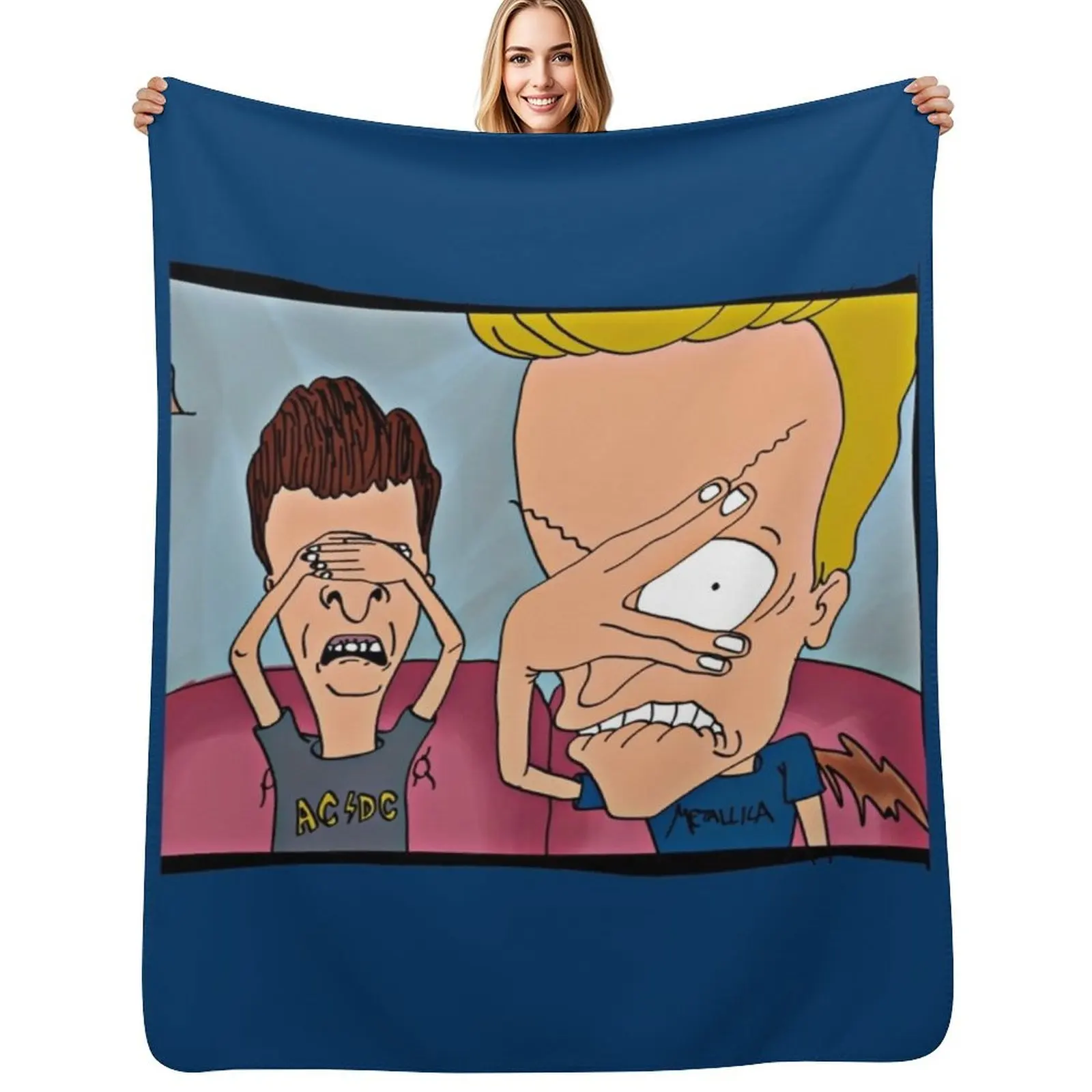 Beavis and Butthead (1) Throw Blanket Sofa heavy to sleep Custom Summer Beddings Blanket
Beavis and Butthead (1) Throw Blanket Sofa heavy to sleep Custom Summer Beddings Blanket