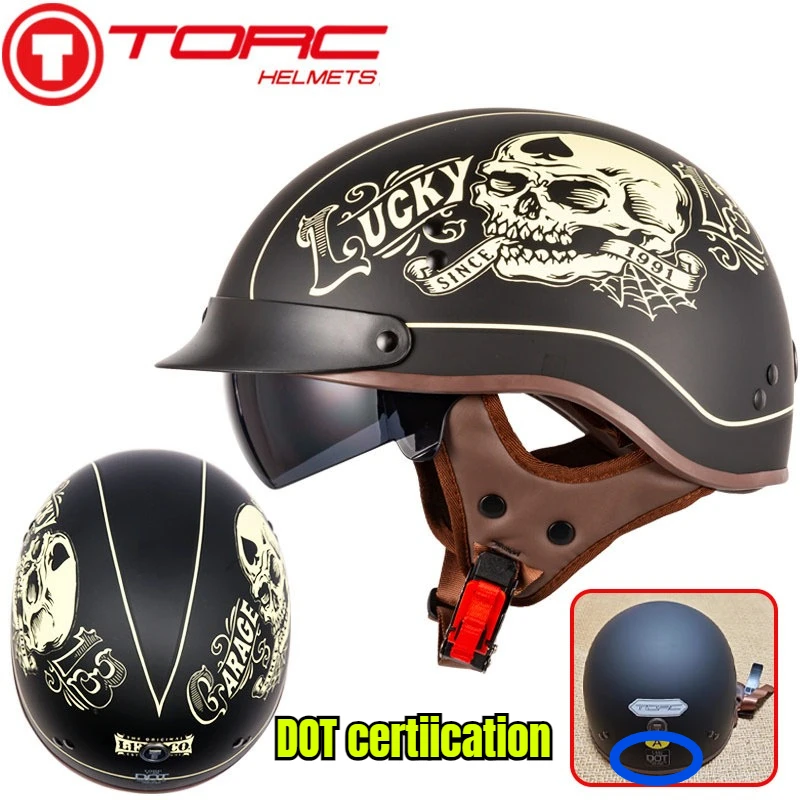 Сертификация TORC DOT Ретро мотоциклетный шлем Мото шлем Скутер Винтаж Половина лица Байкерский мотоцикл Crash Мото шлем capacete
Сертификация TORC DOT Ретро мотоциклетный шлем Мото шлем Скутер Винтаж Половина лица Байкерский мотоцикл Crash Мото шлем capacete