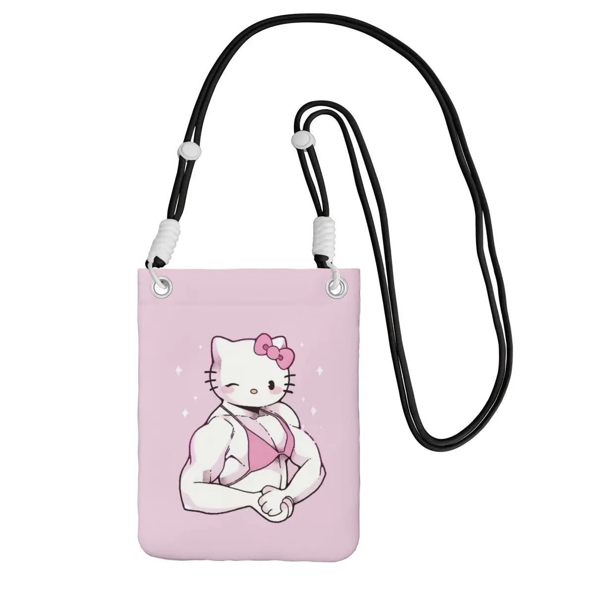 Кошелек для смартфона Hello Kitty на заказ с ремешком, сумка через плечо с милым котом для мужчин и женщин, сумка для мобильного телефона для бега
Кошелек для смартфона Hello Kitty на заказ с ремешком, сумка через плечо с милым котом для мужчин и женщин, сумка для мобильного телефона для бега