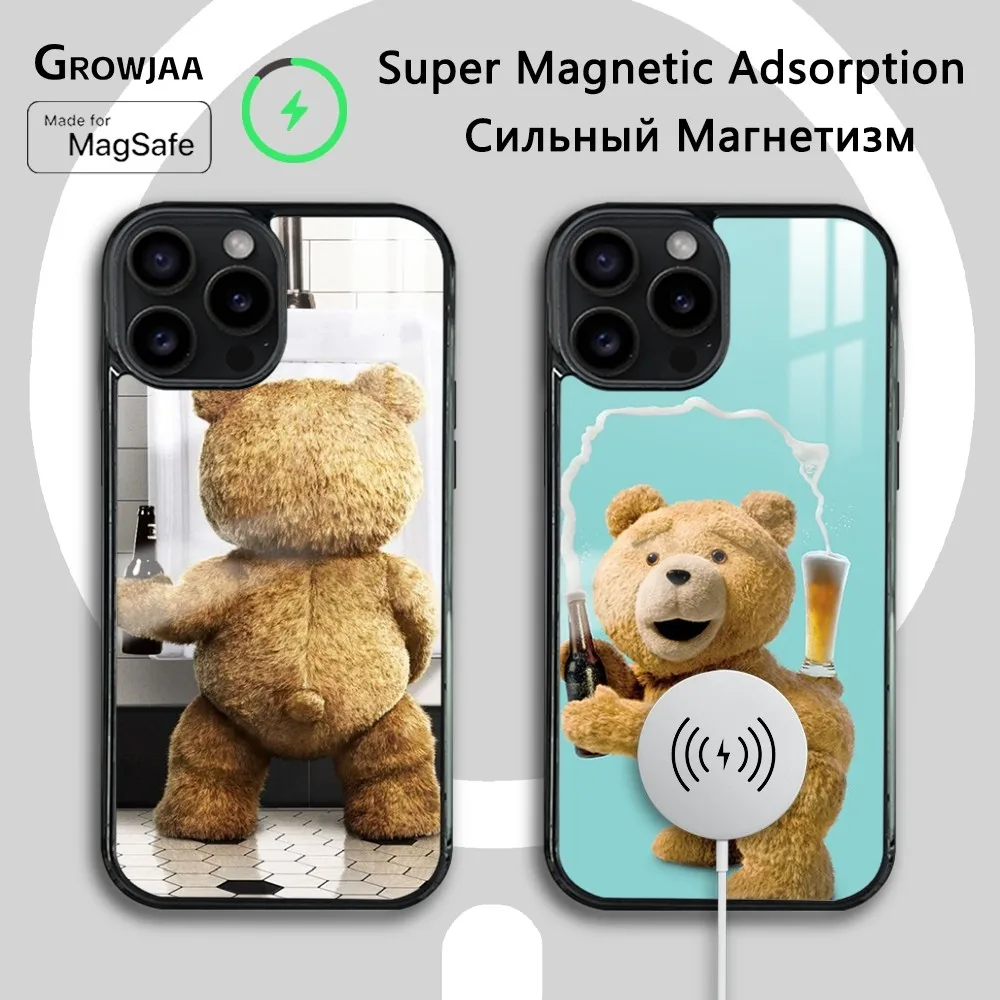 Teddy Bear Movie Ted Phone Case For iPhone 16 15 14 13 12 11 Pro Max Plus Mini Magsafe Mirror Wireless Magnetic Cover
Teddy Bear Movie Ted Phone Case For iPhone 16 15 14 13 12 11 Pro Max Plus Mini Magsafe Mirror Wireless Magnetic Cover