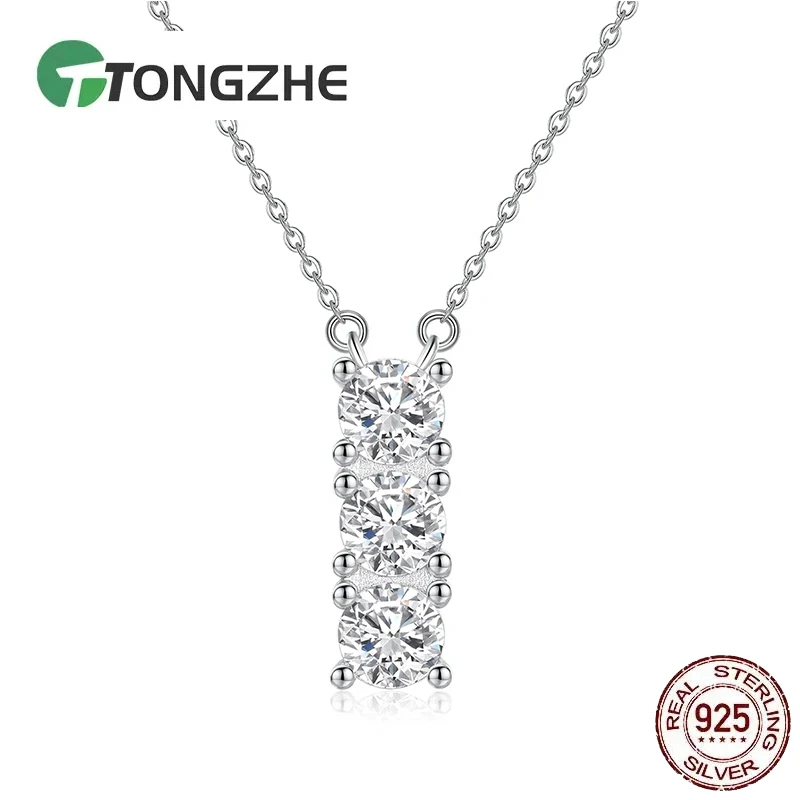 TONGZHE стерлингового серебра 925 пробы, ожерелье с подвеской Step By Step, простая легкая роскошная модная универсальная одежда для вечеринок и помолвок
TONGZHE стерлингового серебра 925 пробы, ожерелье с подвеской Step By Step, простая легкая роскошная модная универсальная одежда для вечеринок и помолвок