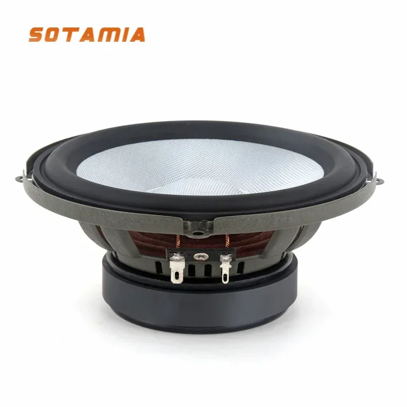 SOTAMIA 1Pcs 6.5 Inch Midrange Woofer Speaker 4 Ohm 80W Woven Waterproof Basin Audio Speakers Bass For Car Home Modification
SOTAMIA 1Pcs 6.5 Inch Midrange Woofer Speaker 4 Ohm 80W Woven Waterproof Basin Audio Speakers Bass For Car Home Modification