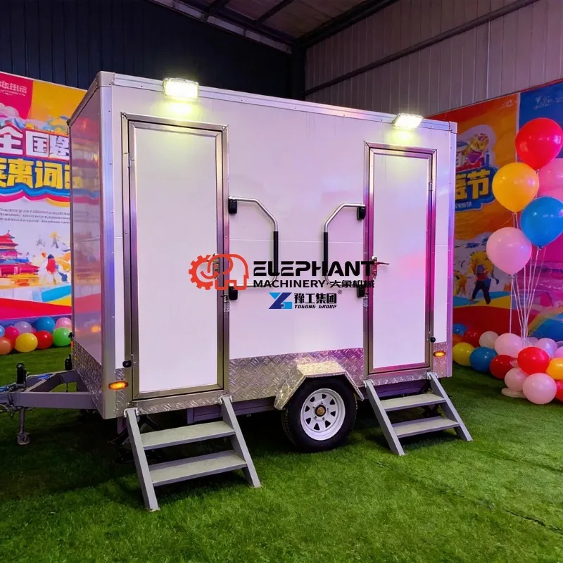 Portable Toilet Trailer Integrated Mobile Sanitary Container Waterproof Outdoor Restroom Unit for Events Construction Sites
Portable Toilet Trailer Integrated Mobile Sanitary Container Waterproof Outdoor Restroom Unit for Events Construction Sites