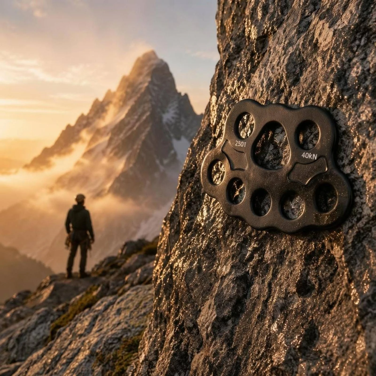 Anchor Plate 45 45 kN Rigging Plate Climbing Device Aluminum Alloy Outdoor Gear Rescue Use for Climbers
Anchor Plate 45 45 kN Rigging Plate Climbing Device Aluminum Alloy Outdoor Gear Rescue Use for Climbers