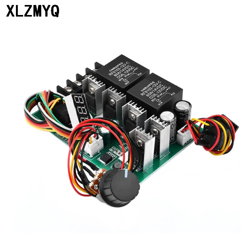 DC 10-55V ШИМ Контроллер скорости двигателя постоянного тока Цифровой светодиодный дисплей 0-100% Регулируемый модуль привода Вход MAX 60A 12 В 24 В 36 В 48 В
DC 10-55V ШИМ Контроллер скорости двигателя постоянного тока Цифровой светодиодный дисплей 0-100% Регулируемый модуль привода Вход MAX 60A 12 В 24 В 36 В 48 В