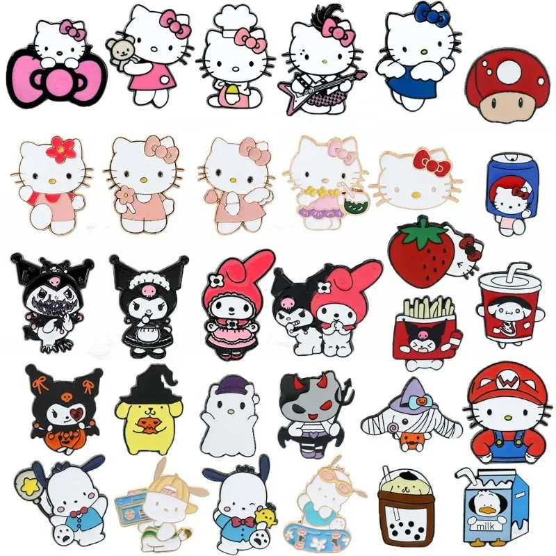 Sanrio My Melody Cinnamoroll брошь Hello Kitty универсальная модная кавайная металлическая брошь мультяшная одежда сумки декоративные аксессуары
Sanrio My Melody Cinnamoroll брошь Hello Kitty универсальная модная кавайная металлическая брошь мультяшная одежда сумки декоративные аксессуары