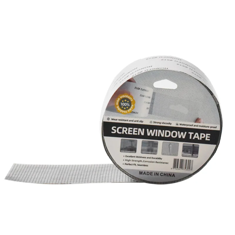 Waterproof Window Screen Repair Tape Easy-to-Apply Keep Mosquitoes Out with Our Anti-Insect, Self-Adhesive Mesh Patch
Waterproof Window Screen Repair Tape Easy-to-Apply Keep Mosquitoes Out with Our Anti-Insect, Self-Adhesive Mesh Patch