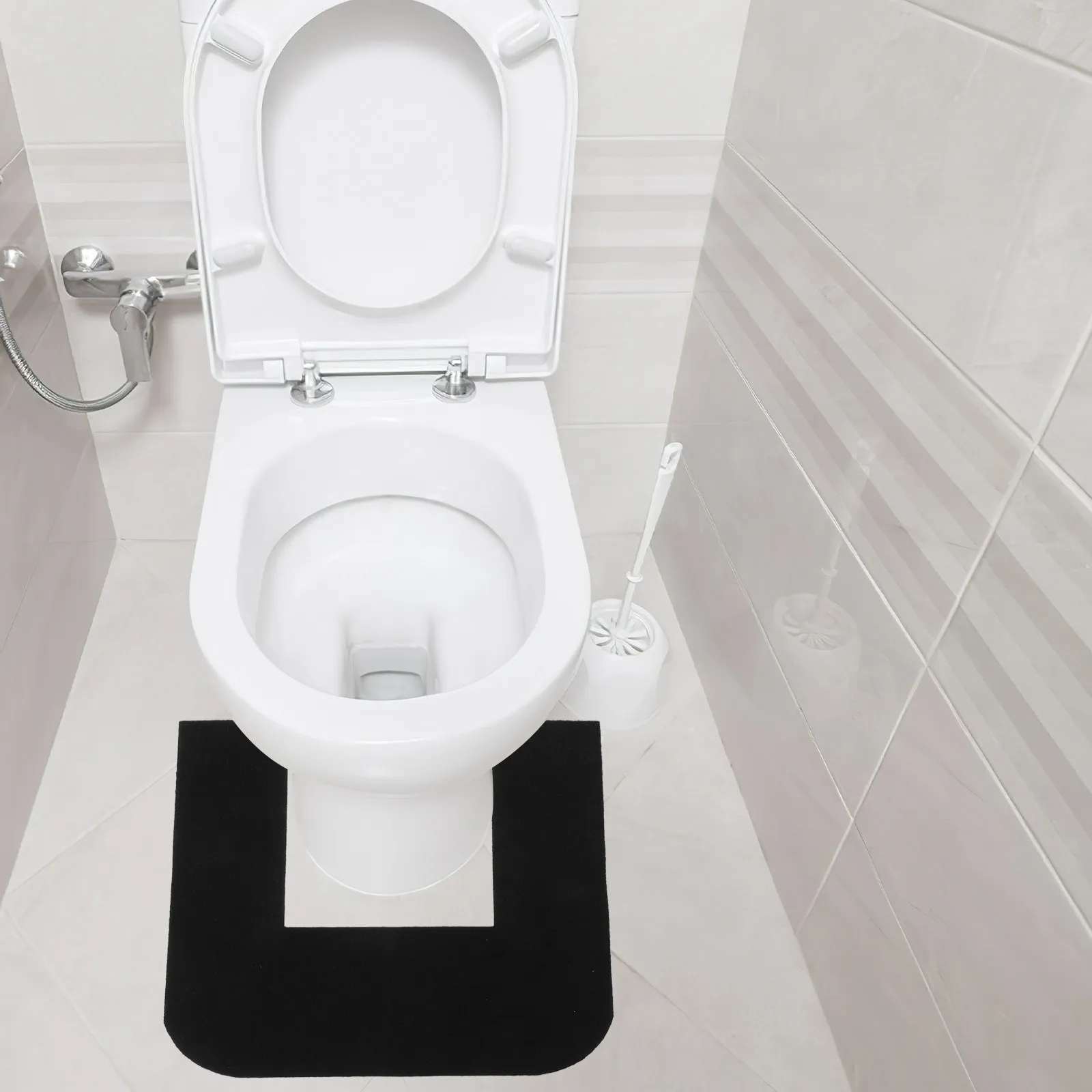 U-Shaped Toilet Mat Extra-Soft Absorbent Non-Slip Bathroom Rug for Toilet Floor Safety Decor Urinal Area Protection Washable Mat
U-Shaped Toilet Mat Extra-Soft Absorbent Non-Slip Bathroom Rug for Toilet Floor Safety Decor Urinal Area Protection Washable Mat