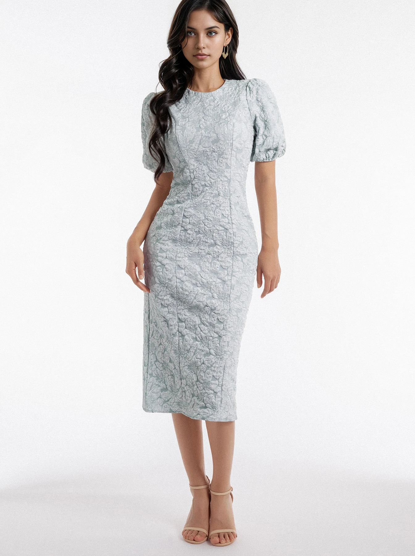 Women's Elegant Sweet Long Princess Dress with Bubble Sleeves Side Slit New Style Fashionable Women's Gown
Women's Elegant Sweet Long Princess Dress with Bubble Sleeves Side Slit New Style Fashionable Women's Gown