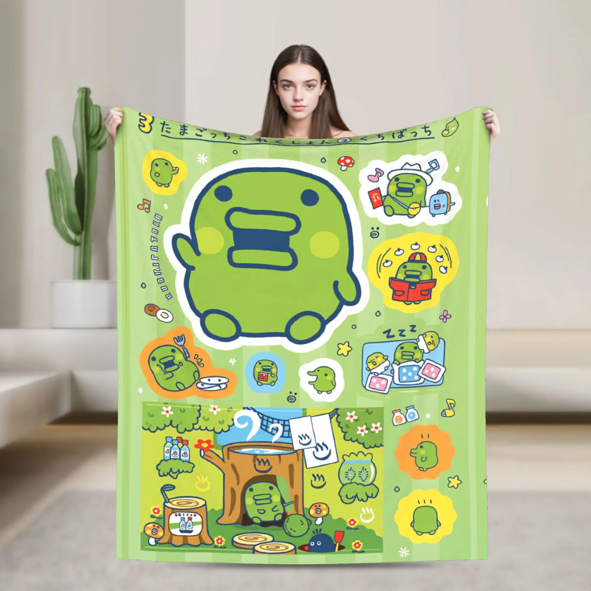 Kuchipatchis Mametchi Blanket Warm Soft Comfortable Plush Bedding Throws For Couch Bed Travel Office Flannel Bedspread Bed Cover
Kuchipatchis Mametchi Blanket Warm Soft Comfortable Plush Bedding Throws For Couch Bed Travel Office Flannel Bedspread Bed Cover