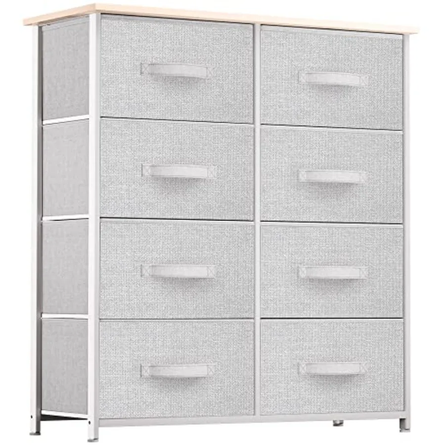 8 Drawers Dresser - Fabric Storage Tower Organizer Unit for Bedroom Living Room and Closets - Sturdy Steel Frame Easy Pull Fabr
8 Drawers Dresser - Fabric Storage Tower Organizer Unit for Bedroom Living Room and Closets - Sturdy Steel Frame Easy Pull Fabr