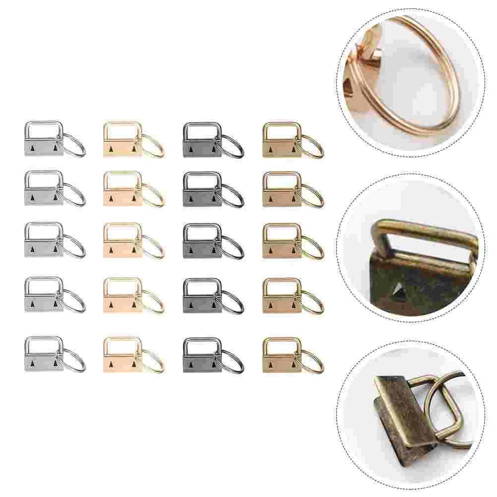 20 Pcs Hardware Luggage Tail Clip DIY Craft Supplies Accessories Iron Keychain Fob Kit
20 Pcs Hardware Luggage Tail Clip DIY Craft Supplies Accessories Iron Keychain Fob Kit