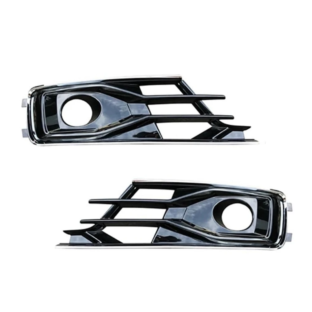 Front Fog Light Frame Fog Lamp Grille Cover for A6L C7 2016-2018 4G0807647A 4G0807648A
Front Fog Light Frame Fog Lamp Grille Cover for A6L C7 2016-2018 4G0807647A 4G0807648A