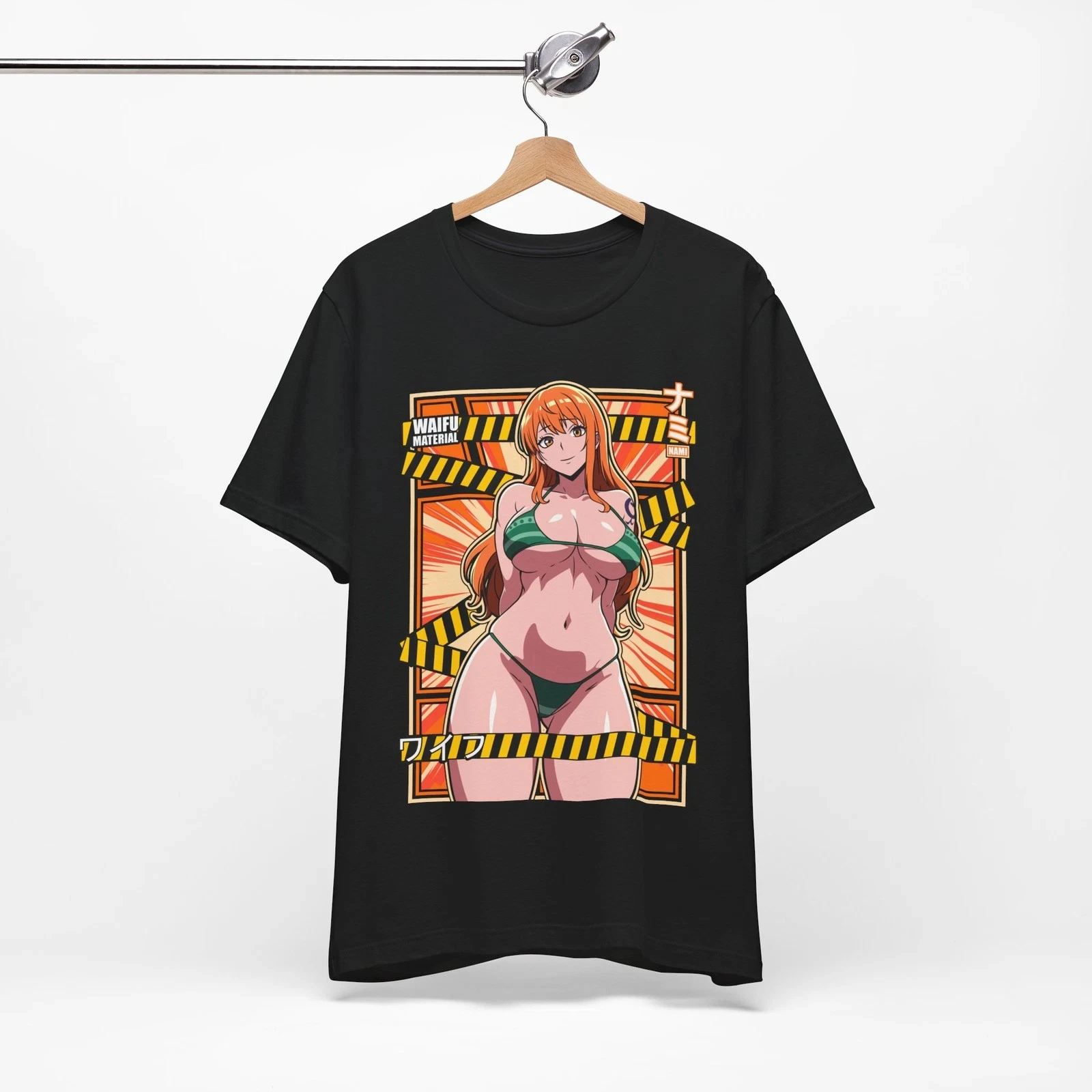Summer Anime Waifu Graphic Tee for Casual Style, Unisex Jersey Short Men's Round Neck Short Sleeve
Summer Anime Waifu Graphic Tee for Casual Style, Unisex Jersey Short Men's Round Neck Short Sleeve