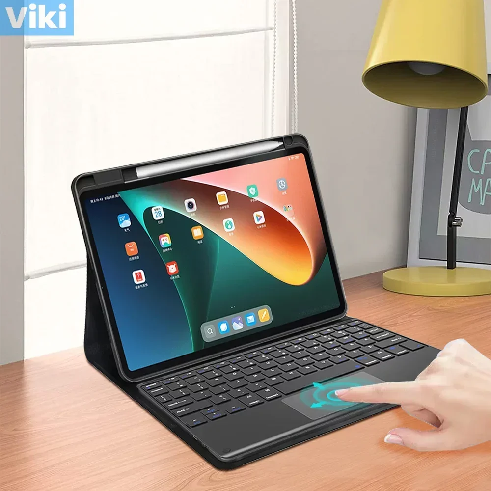 Keyboard Case for Xiaomi Mi Pad 5 6 Pro Keyboard Case Tablet Cover for MiPad 5 6 Redmi Pad SE Wireless Bluetooth Keyboard Case
Keyboard Case for Xiaomi Mi Pad 5 6 Pro Keyboard Case Tablet Cover for MiPad 5 6 Redmi Pad SE Wireless Bluetooth Keyboard Case