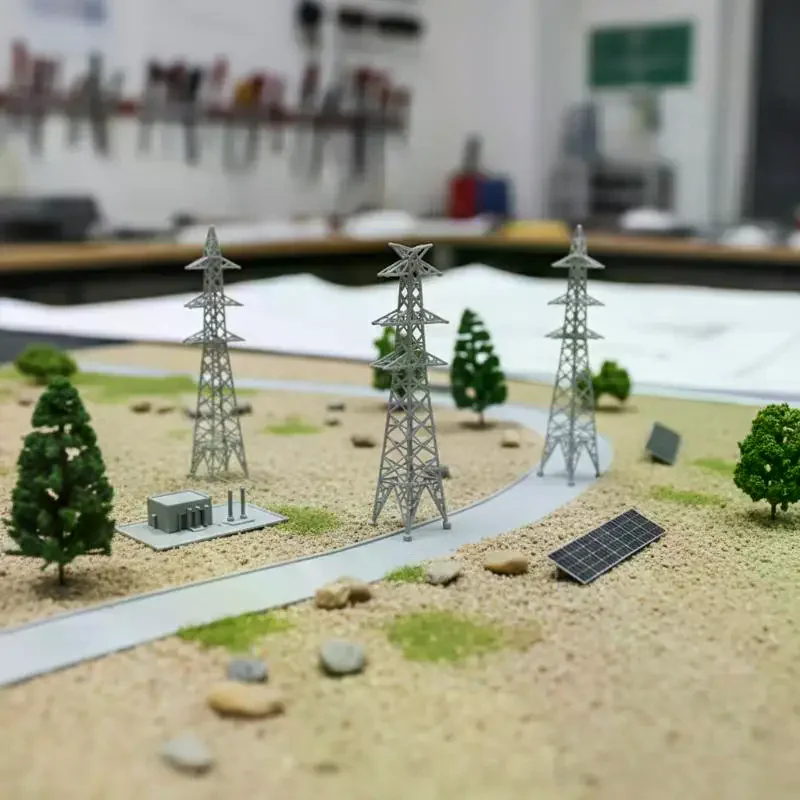 Model Electric Power Tower 1 to 150 ABS High Voltage Transmission Structure Toy for DIY Train Set Architecture Display
Model Electric Power Tower 1 to 150 ABS High Voltage Transmission Structure Toy for DIY Train Set Architecture Display