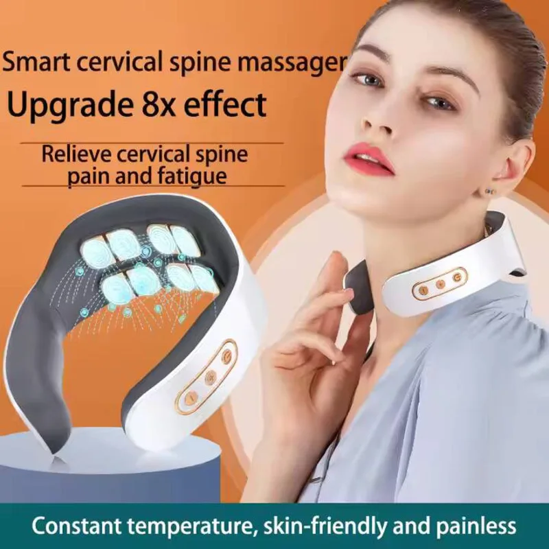 Portable Intelligent Smart Electric Heated Neck Massager Cervical Massage Pendant Tool Machine Intelligent Physical Therapy
Portable Intelligent Smart Electric Heated Neck Massager Cervical Massage Pendant Tool Machine Intelligent Physical Therapy