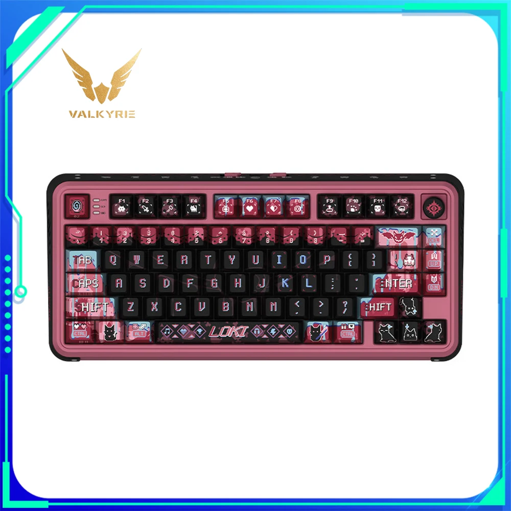VALKYRIE VK MAG 75 MAX Mechanical Keyboard 3 Mode Magnetic Switch 8000Hz Polling Rate 0.01RT Gaming Keyboard Valorant PC Custom
VALKYRIE VK MAG 75 MAX Mechanical Keyboard 3 Mode Magnetic Switch 8000Hz Polling Rate 0.01RT Gaming Keyboard Valorant PC Custom